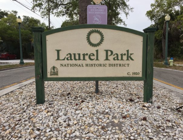 Laurel Park is the coolest neighborhood in downtown Sarasota.